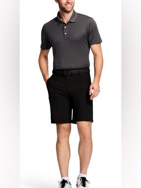 IZOD Golf men’s black shorts size 40 with 9” inseam